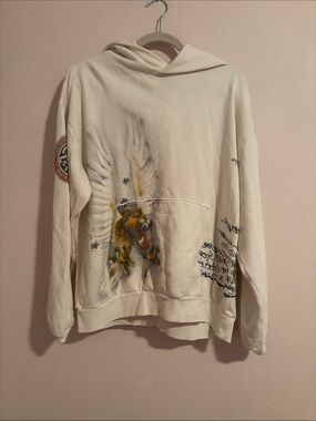 Travis Scott Circus Maximus Cream Hoodie
